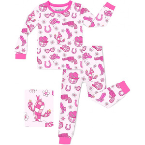 Pijama de Verano para Niños, Diseño de Dibujos Animados, Transpirable, Manga Larga, Personalizado, para Niños y Niñas - Product Image 1
