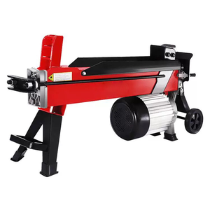 Electric Hydraulic Log Splitter Small Household Firewood <b>Splitting</b> <b>Machine</b> Manual Wood Splitter for Farm Garden - Product Image 4