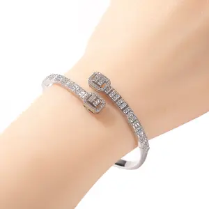 New Fashion Smaller Size Thin Baguette Opening Design Women Men Bangle