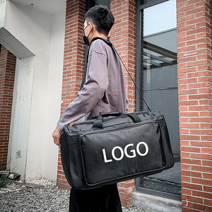 กระเป๋าเดินทางสุดสัปดาห์ขนาดใหญ่แบบกำหนดเอง กระเป๋ากีฬา กระเป๋าใส่รองเท้าอเนกประสงค์ ช่องเก็บรองเท้าผ้าใบ ไนลอนกันน้ำ - Product Image 5