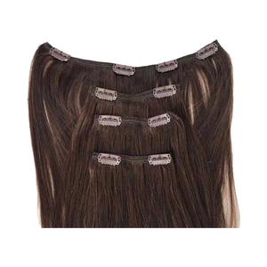 ผมต่อผมตรงเป็นมัดผมคนอินเดียบริสุทธิ์ไม่พันกัน - Product Image 1