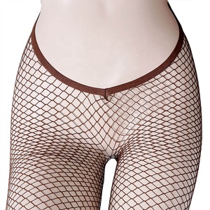 Collants résille à paillettes taille basse coupe en V pour femme, style Caribana, en maille métallique ajourée, pour fête de carnaval, club, personnalisables - Product Image 6