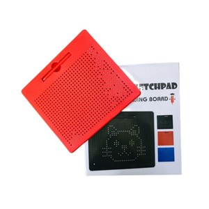 구슬과 자석 스타일러스 펜과 핫 세일 8.5x7 인치 마그네틱 드로잉 보드 - Product Image 6