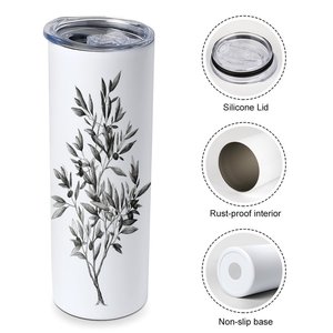 <b>Hot</b> & <b>Cold</b> Thermal Performance Stainless Steel Tumbler 20oz Vacuum Insulated Custom Logo Wholesale for Coffee - Product Image 5