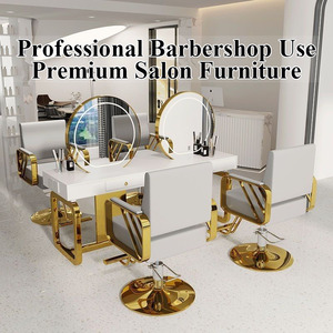 Silla de Maquillaje con MOQ Bajo para Salón <span class=keywords><strong>en</strong></span> Casa, Silla Giratoria 360 Grados para Peluquería y Peinados - Product Image 4