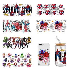 Calcomanías personalizadas con logo para llaveros de motel, vasos y tazas, de plástico, serigrafiadas, holográficas y UV, para envolturas de vasos y tazas. - Product Image 3