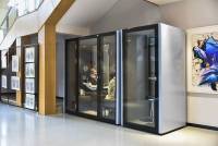 Usine OEM Offre Spéciale Intérieur Bureau Pod Double Facile À Assembler Cabine De Réunion Ignifuge