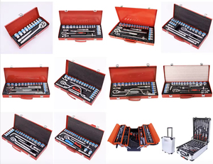Juego de Herramientas de Acero al Cromo Vanadio de 24 Piezas para Reparación de Automóviles, Operado a Mano, OEM, Kit Completo de Llaves Combinadas - Product Image 3