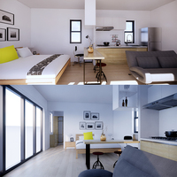 Maisons de plage de luxe ouvertes, brillantes, Design OEM, utilisables pour une Villa, en promotion,