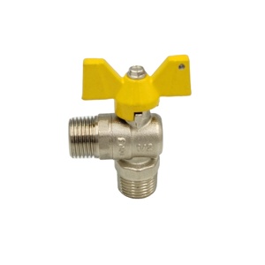Válvula de bola <span class=keywords><strong>angular</strong></span> de <span class=keywords><strong>gas</strong></span> NPT macho-macho de 1/2 pulgada <span class=keywords><strong>para</strong></span> el mercado brasileño - Precio competitivo - Product Image 1