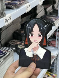 สติกเกอร์การ์ตูนดีไซน์อนิเมะดาวเคลื่อนไหว 3 มิติแบบกำหนดเอง ชิโนมิยะ คากุยะ สำหรับตกแต่งรถยนต์ แล็ปท็อป ตู้เย็น กันน้ำ เป็นมิตรกับสิ่งแวดล้อม ป้องกันรังสียูวี - Product Image 4