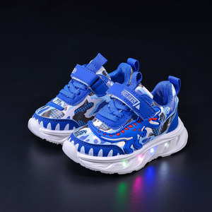 Chaussures pour enfants en gros : Baskets respirantes style décontracté dinosaure pour garçons, idéales pour la marche et la course - Product Image 6