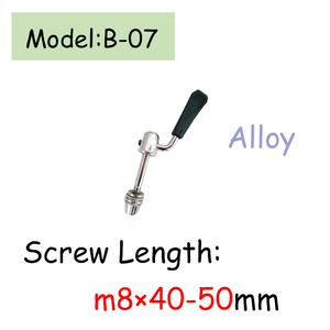 Yt Bán Buôn B-08 Có Thể Điều Chỉnh Khóa Xử Lý Lập Dị Cam Kẹp Đòn Bẩy Với Chủ Đề Bên Ngoài Que Thép Không Gỉ - Product Image 5