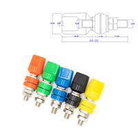 Bornier de connexion M6 M8 M10 M12, prise banane 4 mm, borne de connexion, prise banane, connecteur électrique