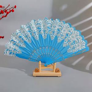 Éventail pliant en bambou personnalisé imprimé sur mesure pour la décoration de la maison, motif personnalisé pour le Nouvel An et Halloween - Product Image 4