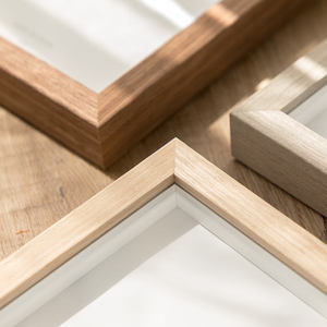 Dầu dính khung hình ba chiều rỗng khung ảnh đa kích cỡ Treo Tường Khung gỗ với các tông bán buôn - Product Image 2