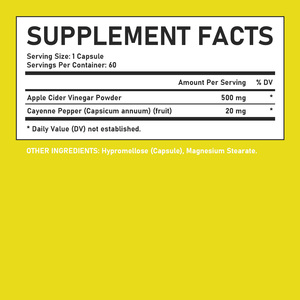 Manufacturer Factory Halal Apple Cider Vinegar Capsules Fat Burner Capsules ACV Powder <b>Supplement</b> for Support Digestion Health - Product Image 5