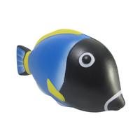 Balles anti-stress personnalisées en forme de poisson bleu, jouets promotionnels pour soulager l'anxiété, cadeaux d'entreprise, exercices pour les mains au bureau