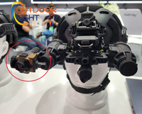 Dispositif d'imagerie thermique multifonctionnel Coti PRO à clipser, 640x512, portée de détection de 275 m, attache pour lunette étanche en aluminium