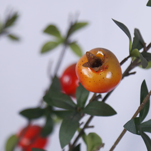 Hot Bán Mô Phỏng Bền Nhân Tạo Quả Lựu Cây Trái Cây Tường Treo Cam 1.5M Nhà Phòng Khách Trang Trí - Product Image 6