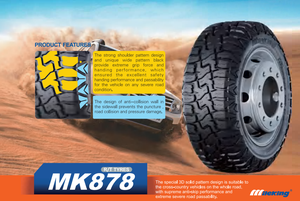MILEKING MK878 35X12/50R20 35X12.50R22LT 35X12.50R24LT, 35X13.50R26LT Pneus tout-terrain pour voitures de tourisme, JMC SUV UHP XT <span class=keywords><strong>4</strong></span>*<span class=keywords><strong>4</strong></span> PCR Pneus - Product Image 5