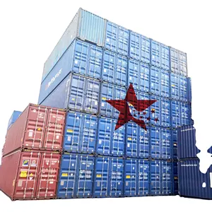 Container cho biển và nội địa Giao thông vận tải 20ft cao Top mở số lượng lớn container