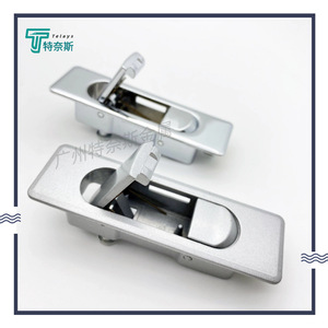Cerradura para Muebles Ab509 de Aleación de Zinc con Botón de Presión, Cerradura sin Llave de Diseño Industrial, Fácil Instalación, para Puertas de Madera de Dormitorio - Product Image 4