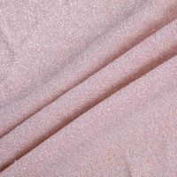 Nouvelle Tendance 2026 : Tissu Extensible Tricoté Lurex Métallique en Spandex, Extensible dans 4 Directions, Idéal pour Robes