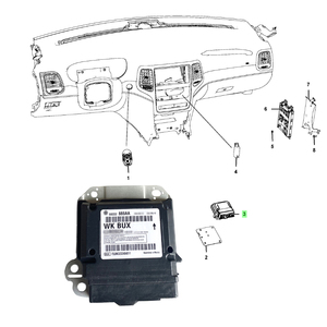 Module de retenue d'occupant de haute qualité pour 2014-2015 68222888AA 68222888AB 68222888AC - Product Image 2