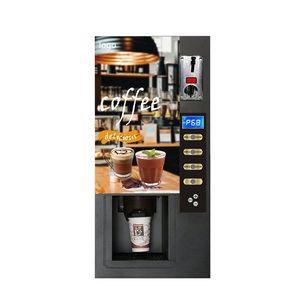 Hot Selling Desktop Water Treatment Coin Operated <b>Fully</b> <b>Automatic</b> Instant Hot Drink <b>Coffee</b> Milk Tea Vending <b>Machine</b> - Product Image 1
