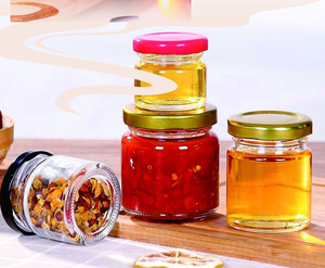 Petits pots en verre ronds pour <span class=keywords><strong>confiture</strong></span>, 25 ml, 35 ml, 50 ml, 100 ml, avec couvercle, pour le stockage des cornichons, pour les aliments - Product Image 5