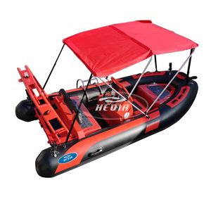 Bateau de pêche en aluminium Hypalon Yates Deep v <span class=keywords><strong>Alu</strong></span> 390 de 13 pieds avec cabine à vendre - Product Image 2