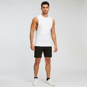 Débardeur de sport pour homme en maille respirante de haute qualité, col en V, style unique, vente en gros, taille unique - Product Image 1