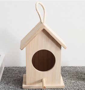Thiết Kế Hiện Đại Bằng Gỗ Birdcage Trang Trí DIY Chim Của Tổ Giáng Sinh Trang Trí Treo Chim Và Birdhouse Nhà - Product Image 5