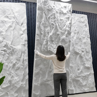 Panneau mural en pierre artificielle imperméable en PU, revêtement en pierre artificielle, polyuréthane 3D, revêtement en ardoise, panneau extérieur léger