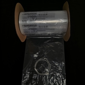 Plástico perforado preabierto Auto Bag Perf Poly Bag <span class=keywords><strong>Roll</strong></span> Clear Transparent Bolsas preabiertas en un rollo Poly Tubing <span class=keywords><strong>Roll</strong></span> para bolsas - Product Image 3