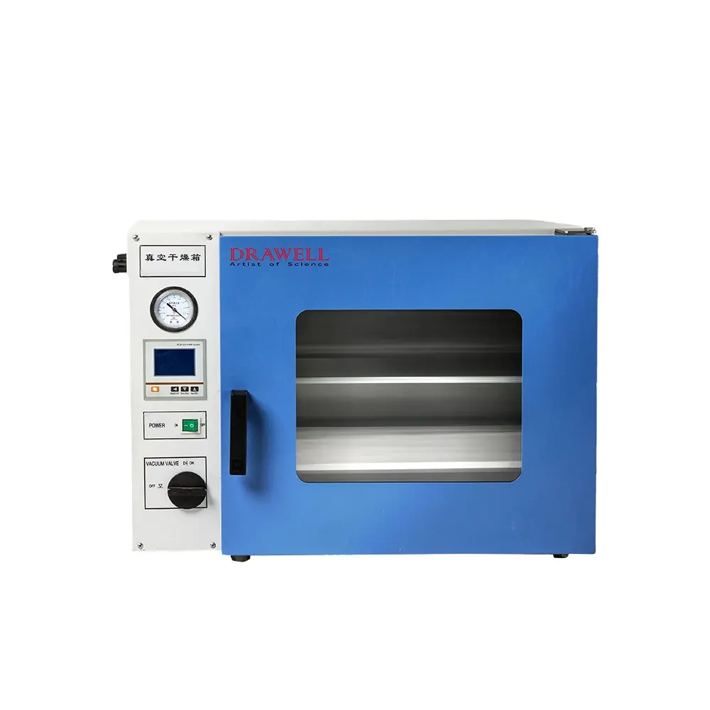 Máquina de secado Horno de vacío Horno de secado al vacío automático completo para laboratorio