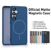 Coque de téléphone magnétique tendance en gros pour Samsung A56 A36 A26 A16, étui de protection S26 S25 S24 S23 S22 Plus Ultra