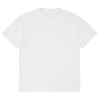 Zomerlancering 2025 Premium 300gsm Heavyweight T-shirt met afgevallen schouderlijn, stijlvol en comfortabel