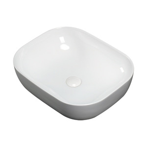 Lavabo moderne à coin rond pour salle de bain d'hôtel, grande liquidation de stock, nouveau design de comptoir, traitement préférentiel - Product Image 2