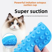 Tapis de léchage pour chien en silicone avec ventouses puissantes, gamelle anti-anxiété pour chien, plaque de léchage de qualité alimentaire pour chats