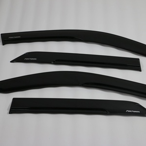 New Arrival Black <b>Net</b> Door <b>Window</b> Vent Visor Wind Deflector Car Garnish Decoration Sun Visors for toyota Fortuner 2020 - Product Image 3
