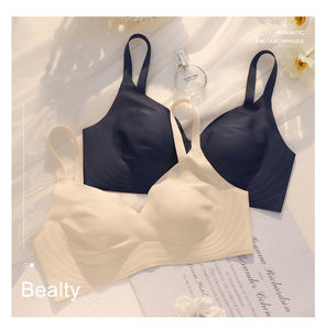 Soutien-gorge rembourré sans oreille pour les femmes, soutien-gorge souple à cinq paumes, soutien-gorge pour femmes, résine, traceless, Bralette, soutien-gorge sans couture, nouveauté - Product Image 5
