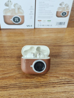Écouteurs intra-auriculaires TWS avec affichage numérique de la batterie, commande tactile, pour bureau et appels clairs