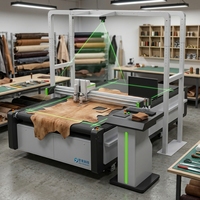 CNC Oszillierende Messerschneidemaschine für Schuhe, Taschen, Sofas, Polsterungen und Autositzproduktion
