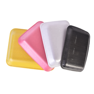 Usine personnalisée 100% plateau en mousse recyclable pour animaux <span class=keywords><strong>de</strong></span> compagnie supermarché viande fraîche fruits légumes plateau en mousse - Product Image 3