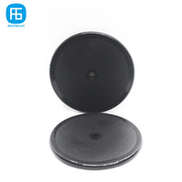 Etiqueta de moneda redonda de 45mm, Anti Metal, NFC 213, 13,56 MHz, HF, RFID, botón duro para identificación de activos, Control de fabricación industrial