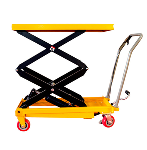 500 किलोग्राम 1500 मिमी हाइड्रोलिक लिफ्ट मंच ट्रॉली डबल कैंची टेबल - Product Image 3