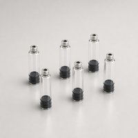 Flacon en verre borosilicaté pour emballage de liquides 3ml 5ml, impression sérigraphique, service de personnalisation couleur et gradation, fourniture
