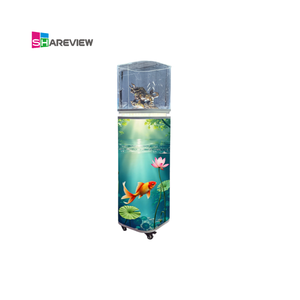 Caja acrílica SHAREVIEW, soporte <span class=keywords><strong>de</strong></span> vitrina LED para promoción <span class=keywords><strong>de</strong></span> joyería, escaparate <span class=keywords><strong>de</strong></span> museo, Feria <span class=keywords><strong>Comercial</strong></span> con función <span class=keywords><strong>de</strong></span> animación - Product Image 1